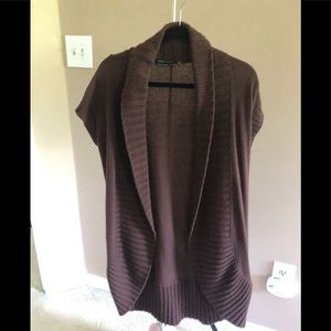 BCBGMaxazria brown cardigan